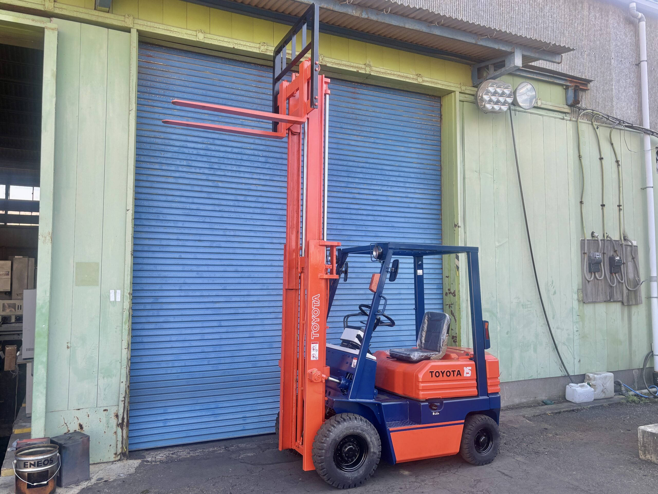 1.5トンガソリンフォークリフト トヨタ 5FGL15 (6) 1.5トンガソリンフォークリフト トヨタ 5FGL15 (6)