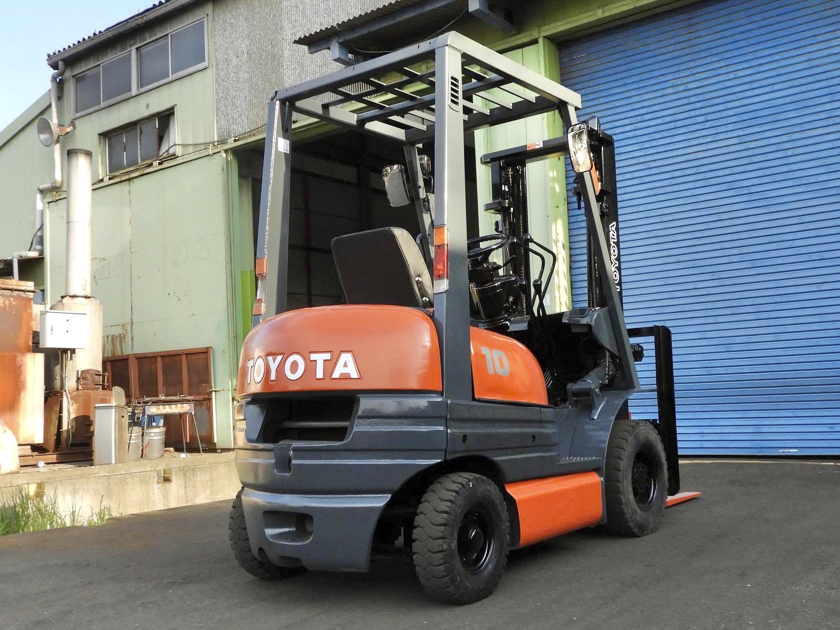 1トンガソリンフォークリフト TOYOTA 6FGL10 (4) 1トンガソリンフォークリフト TOYOTA 6FGL10 (4)