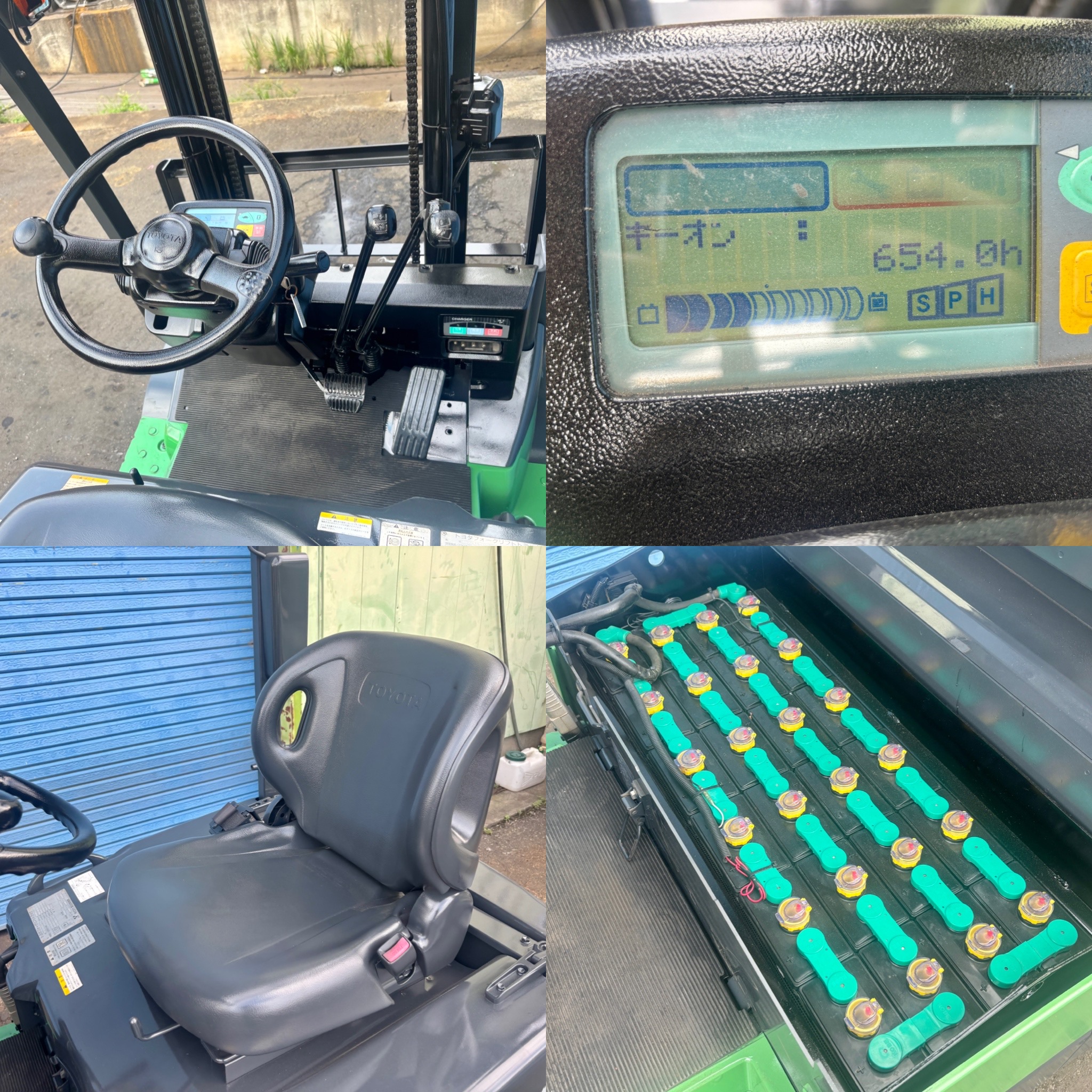 1トン電動フォークリフト トヨタ 7FBE10 (19) 1トン電動フォークリフト トヨタ 7FBE10 (19)