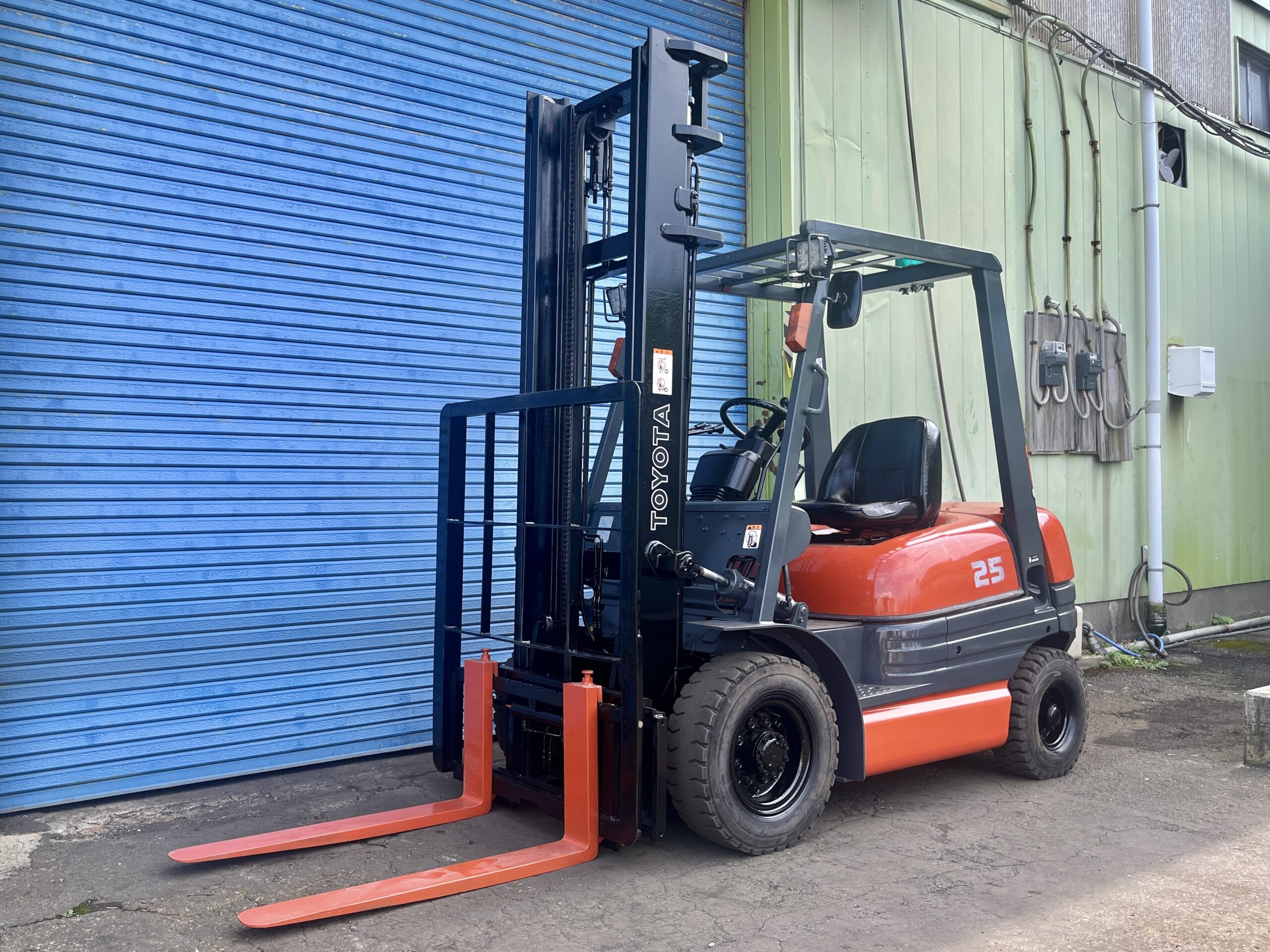 TOYOTA 6FG25サイドシフト、オートマ仕様 (8) TOYOTA 6FG25サイドシフト、オートマ仕様 (8)