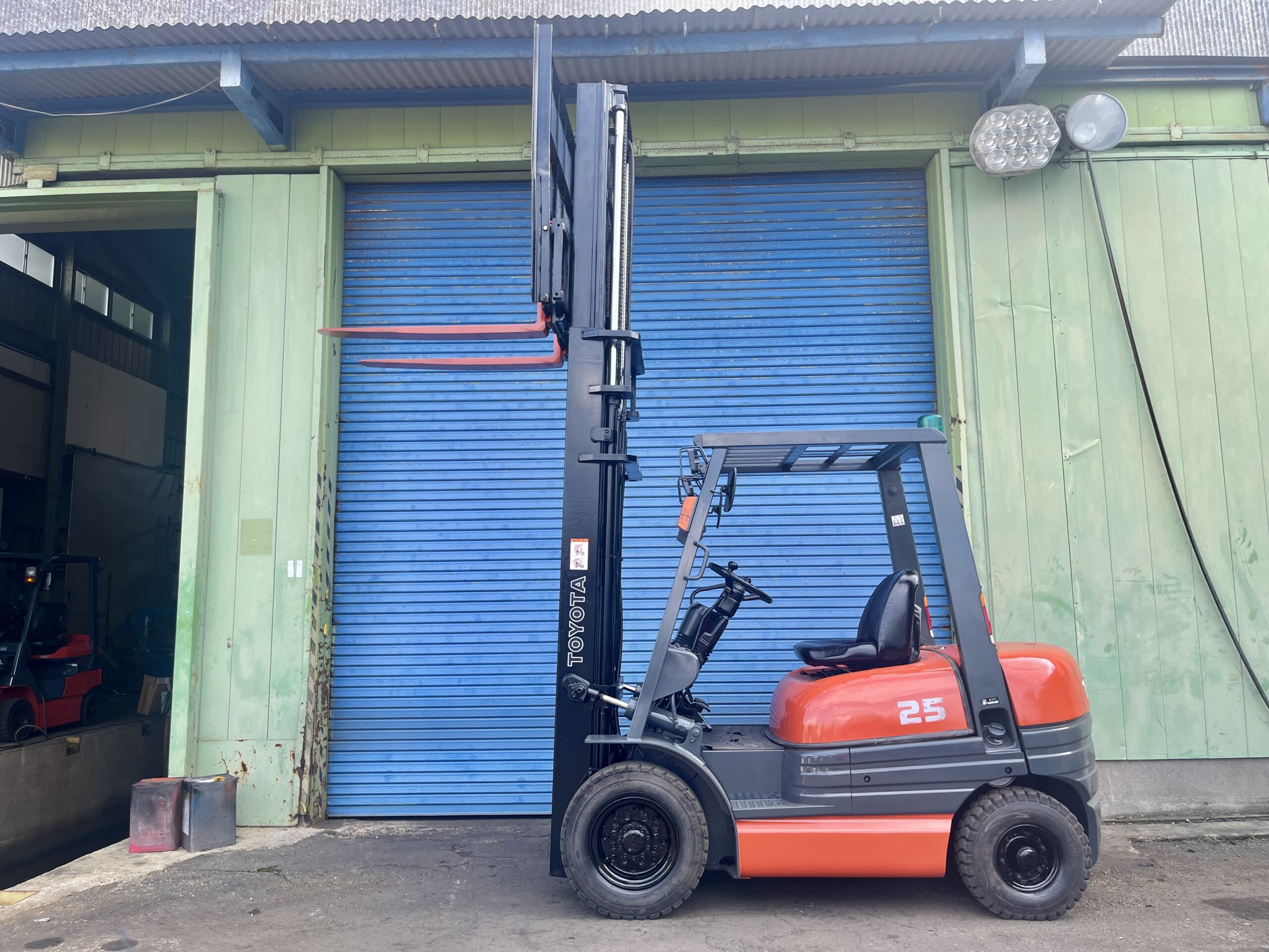 TOYOTA 6FG25サイドシフト、オートマ仕様 (9) TOYOTA 6FG25サイドシフト、オートマ仕様 (9)