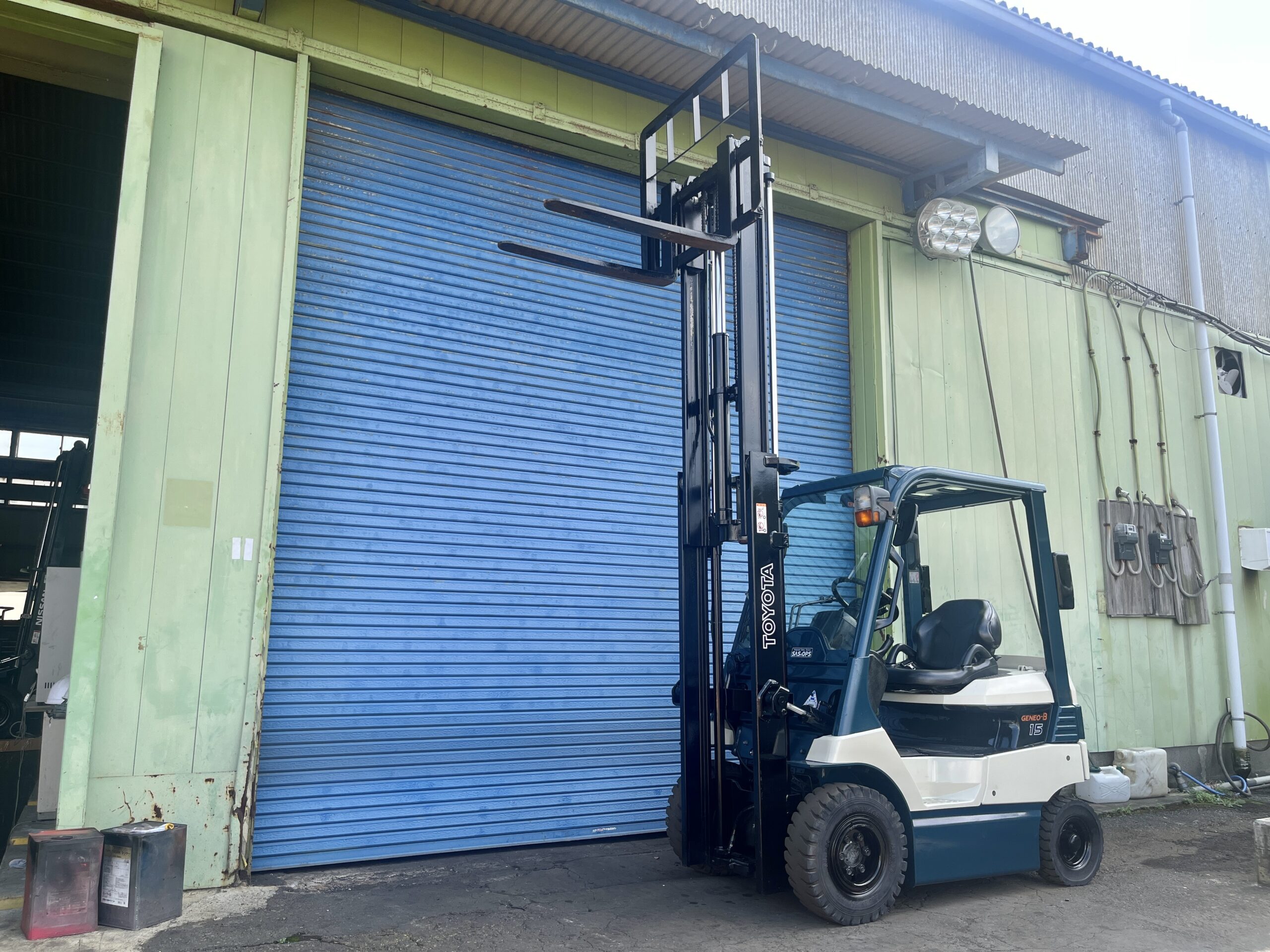 TOYOTA 7FBL15 コンテナマスト仕様 (10) TOYOTA 7FBL15 コンテナマスト仕様 (10)