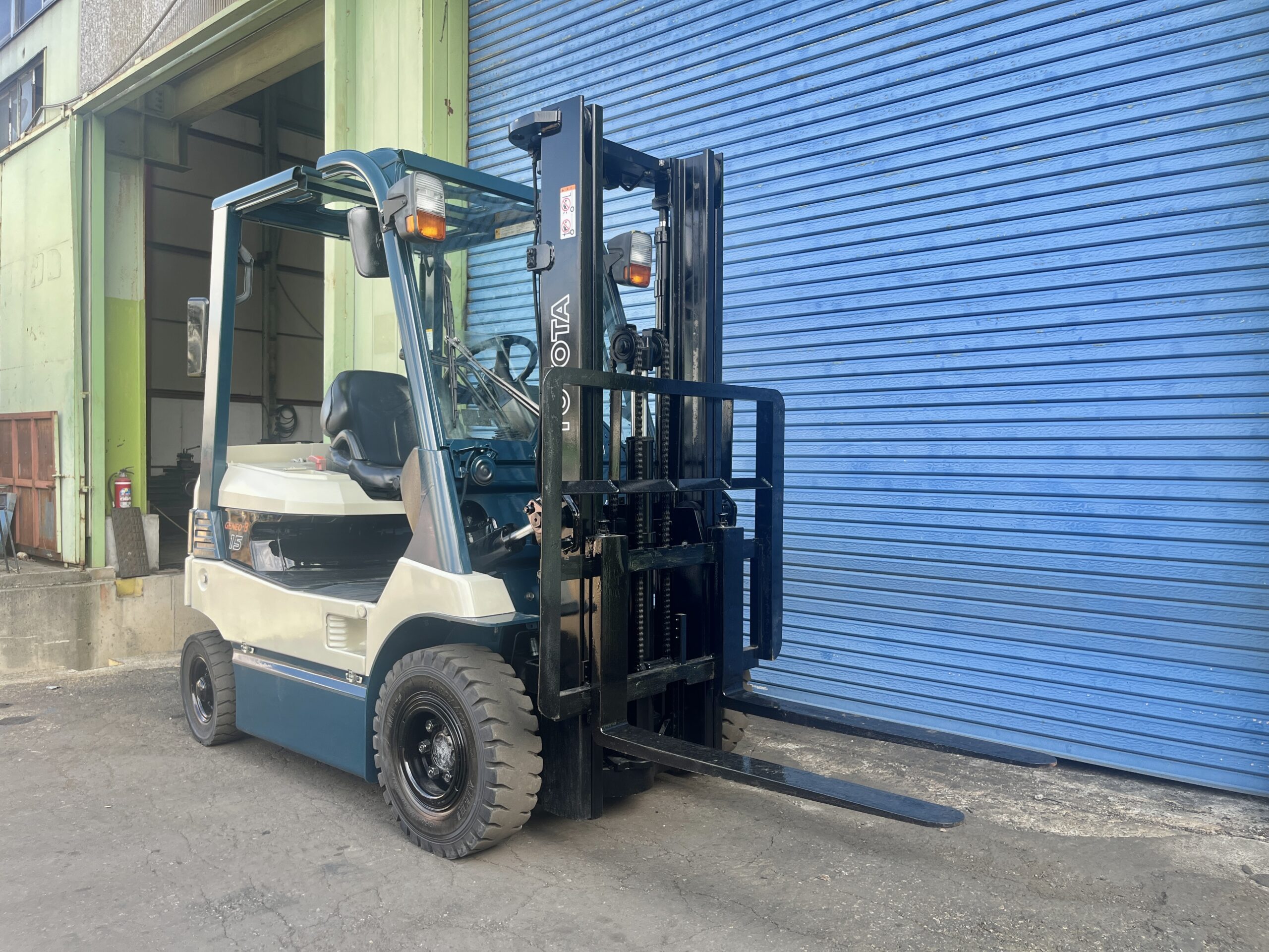 TOYOTA 7FBL15 コンテナマスト仕様 (2) TOYOTA 7FBL15 コンテナマスト仕様 (2)