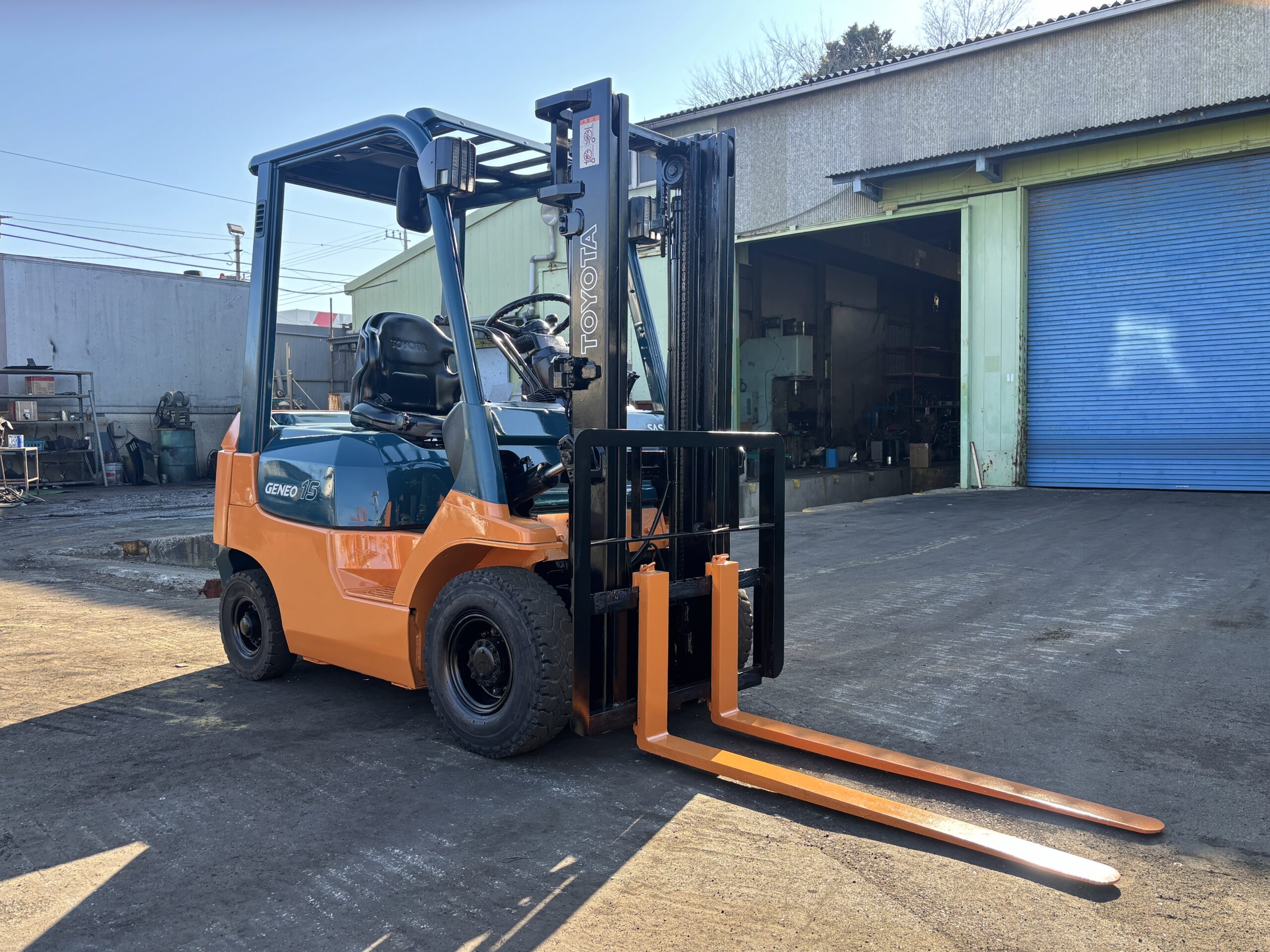 TOYOTA 7FD15 オートマ、軽油 (1) TOYOTA 7FD15 オートマ、軽油 (1)