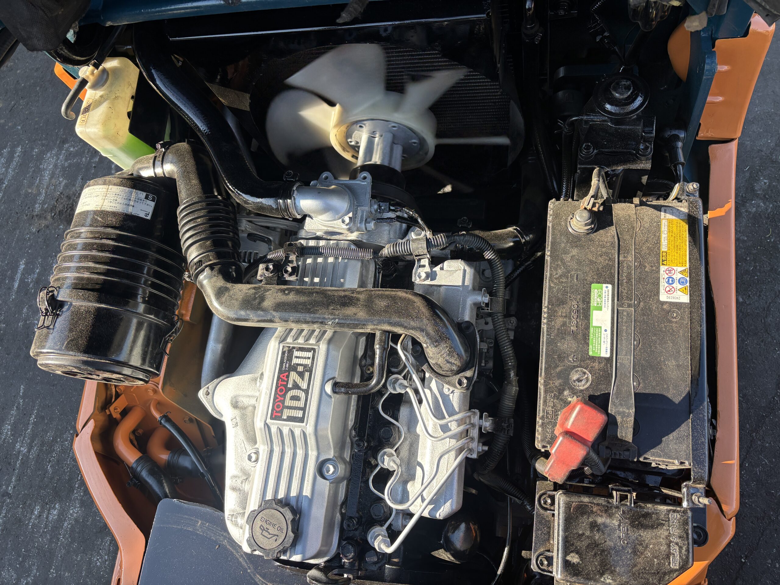 TOYOTA 7FD15 オートマ、軽油 (12) TOYOTA 7FD15 オートマ、軽油 (12)