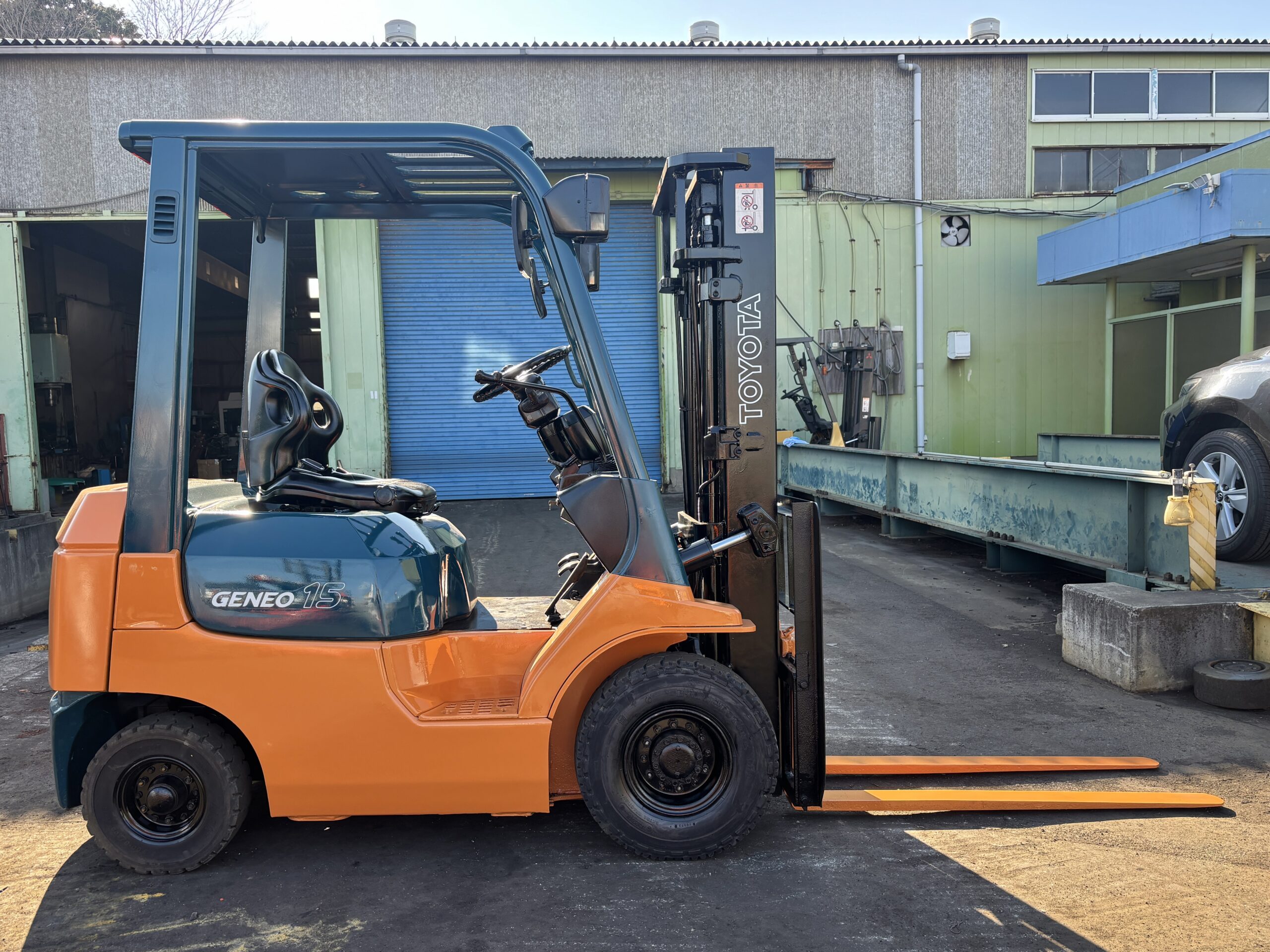 TOYOTA 7FD15 オートマ、軽油 (2) TOYOTA 7FD15 オートマ、軽油 (2)