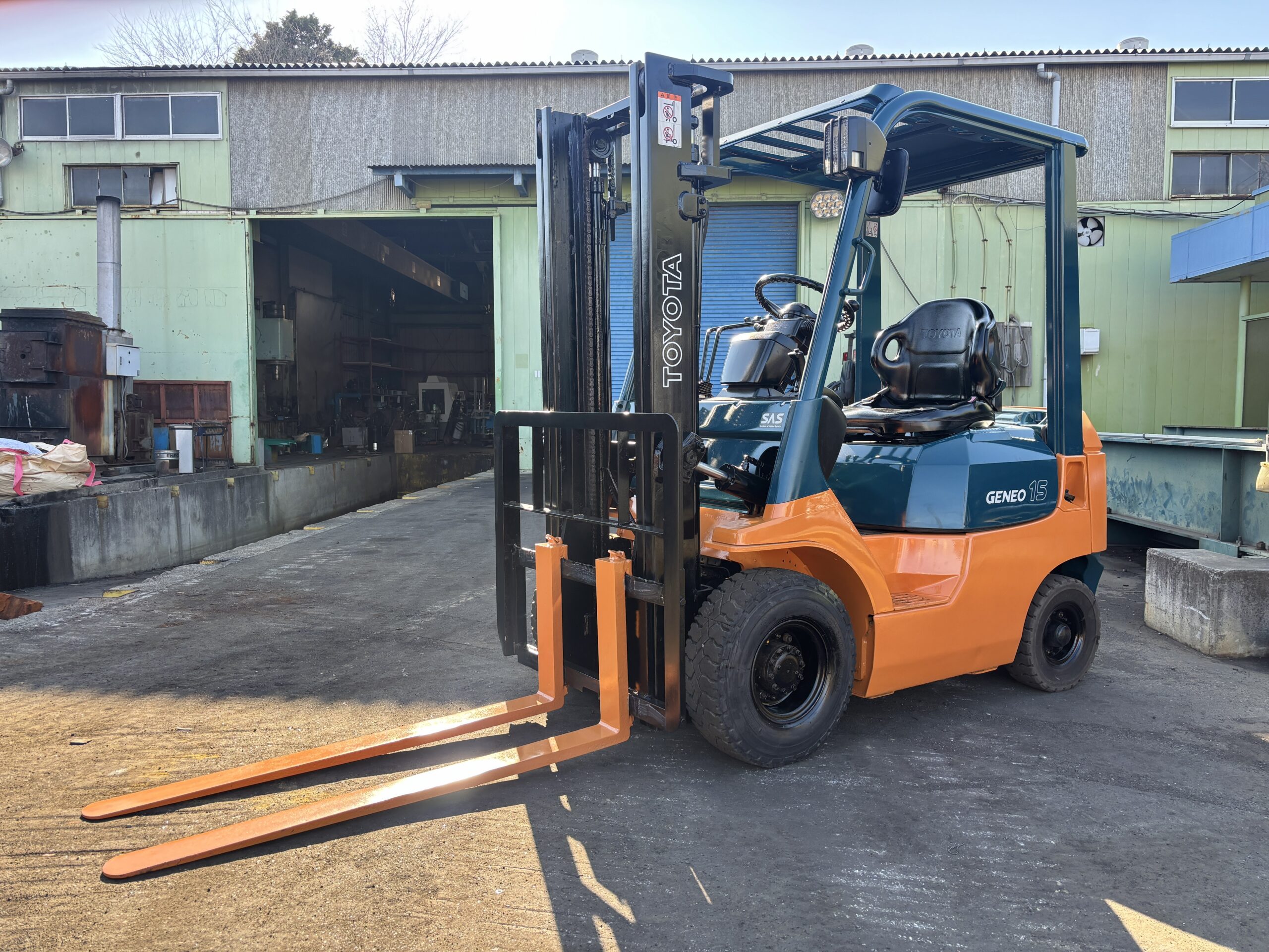 TOYOTA 7FD15 オートマ、軽油 (23) TOYOTA 7FD15 オートマ、軽油 (23)